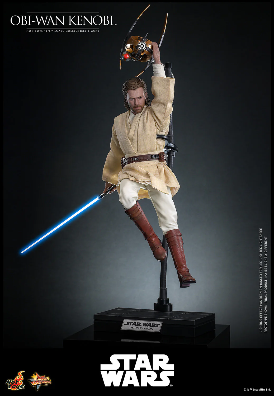 [PREORDER]  Obi-Wan Kenobi Sixth Scale Figure - Image 8