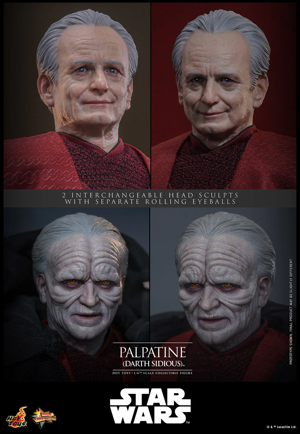 [PREORDER] Palpatine (Darth Sidious)™ Sixth Scale Figure - Image 20