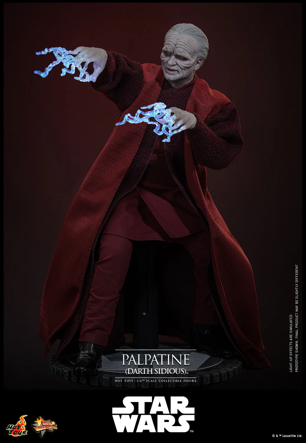 [PREORDER] Palpatine (Darth Sidious)™ Sixth Scale Figure - Image 3