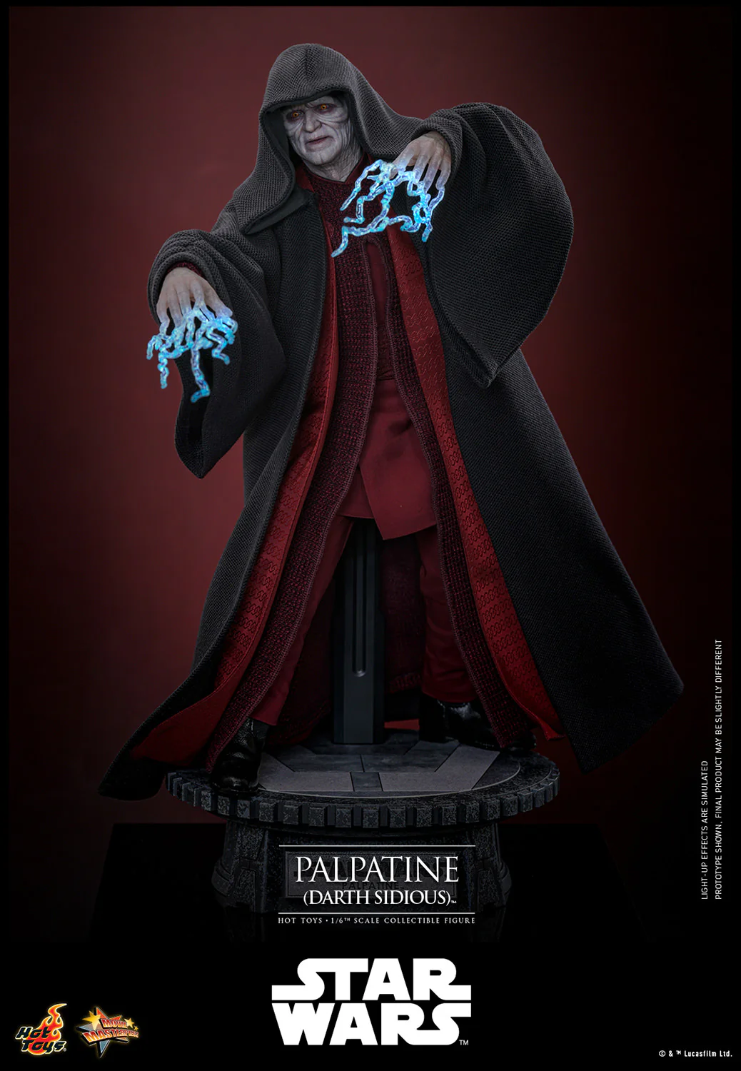 [PREORDER] Palpatine (Darth Sidious)™ Sixth Scale Figure - Image 4