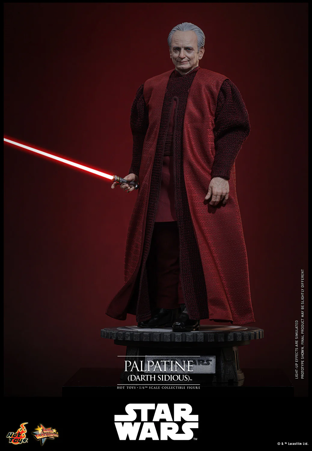 [PREORDER] Palpatine (Darth Sidious)™ Sixth Scale Figure - Image 5