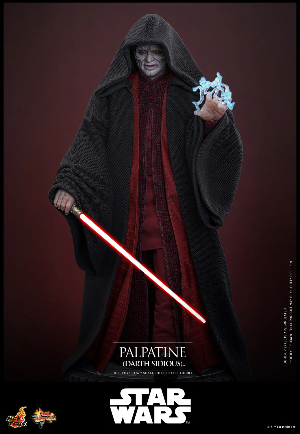 [PREORDER] Palpatine (Darth Sidious)™ Sixth Scale Figure - Image 6