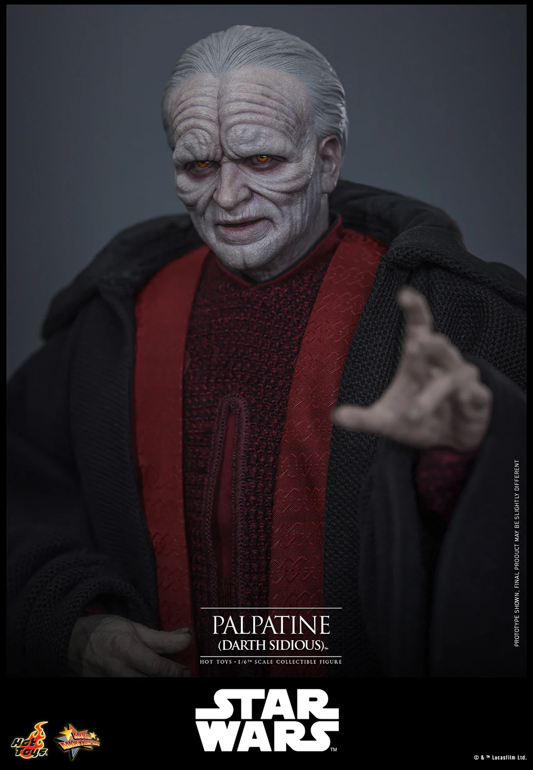 [PREORDER] Palpatine (Darth Sidious)™ Sixth Scale Figure - Image 9