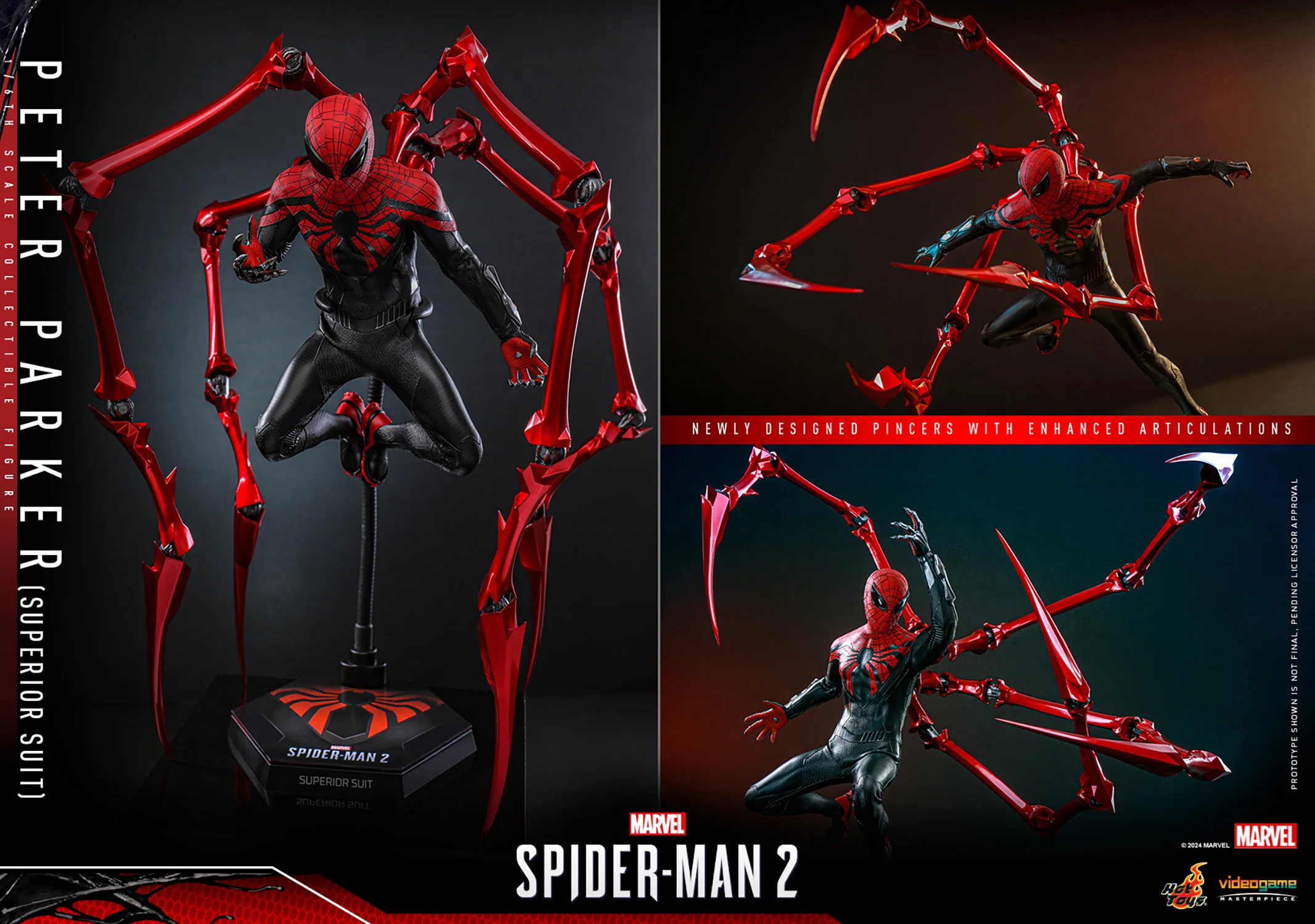 Peter Parker (Superior Suit) Sixth Scale Premium Figure - Image 3