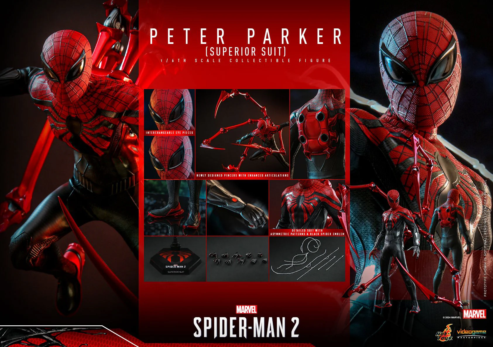Peter Parker (Superior Suit) Sixth Scale Premium Figure - Image 4