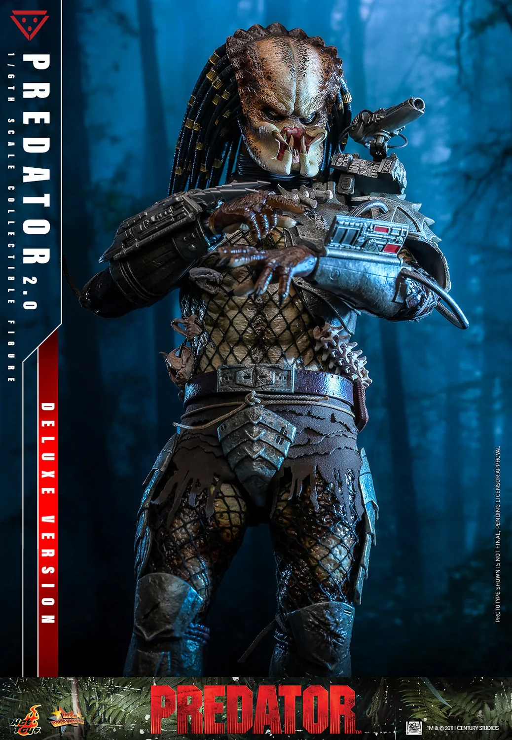 [PREORDER] Predator (2.0) Deluxe Version Sixth Scale Collectible Figure – Predator (1987) (Hot Toys) | Heroes World - Image 10