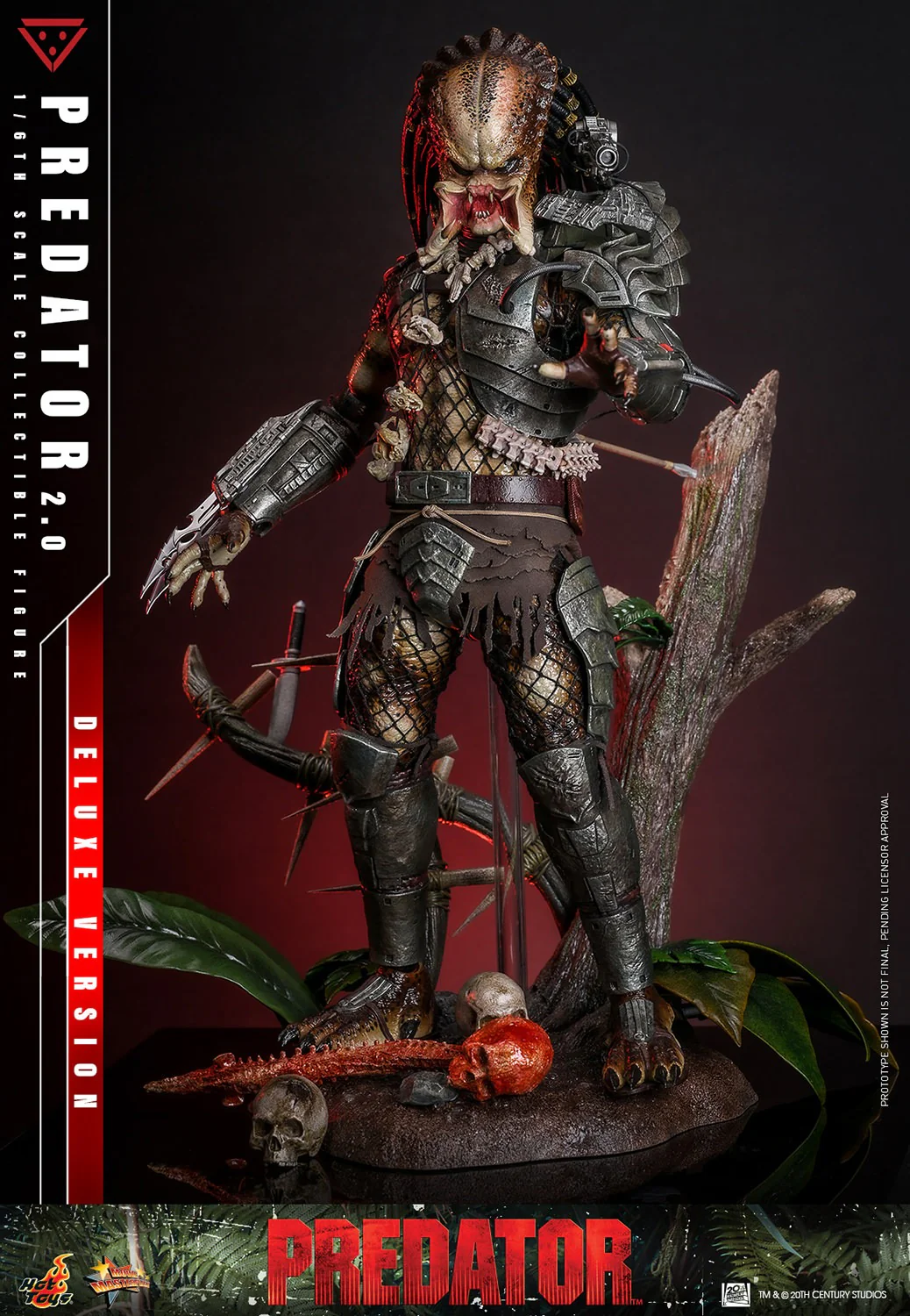 [PREORDER] Predator (2.0) Deluxe Version Sixth Scale Collectible Figure – Predator (1987) (Hot Toys) | Heroes World - Image 11