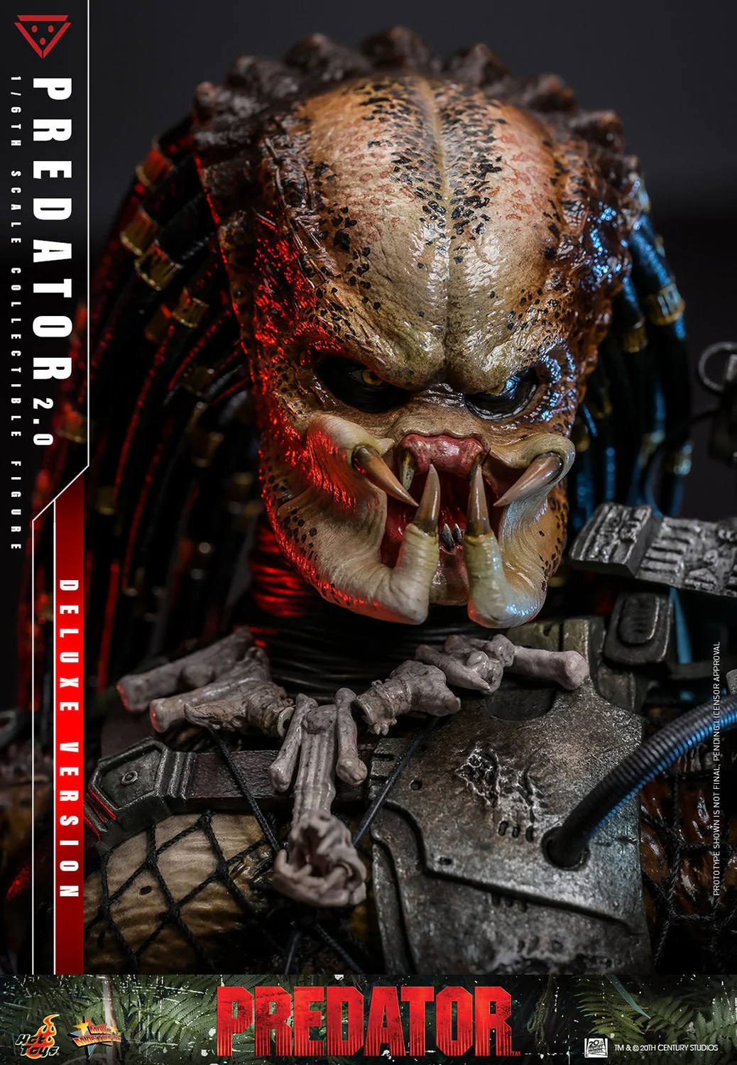 [PREORDER] Predator (2.0) Deluxe Version Sixth Scale Collectible Figure – Predator (1987) (Hot Toys) | Heroes World - Image 12