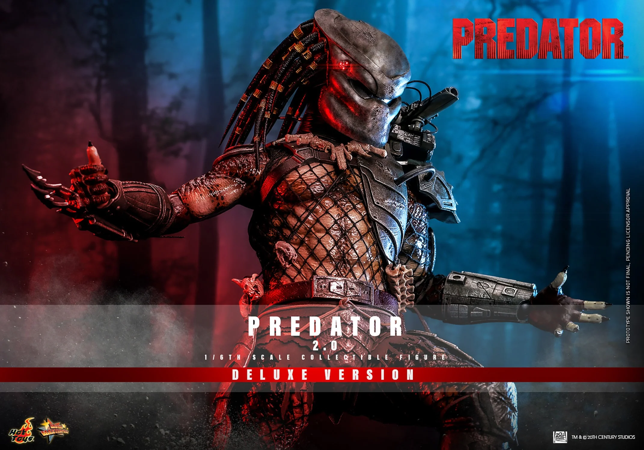 [PREORDER] Predator (2.0) Deluxe Version Sixth Scale Collectible Figure – Predator (1987) (Hot Toys) | Heroes World - Image 13
