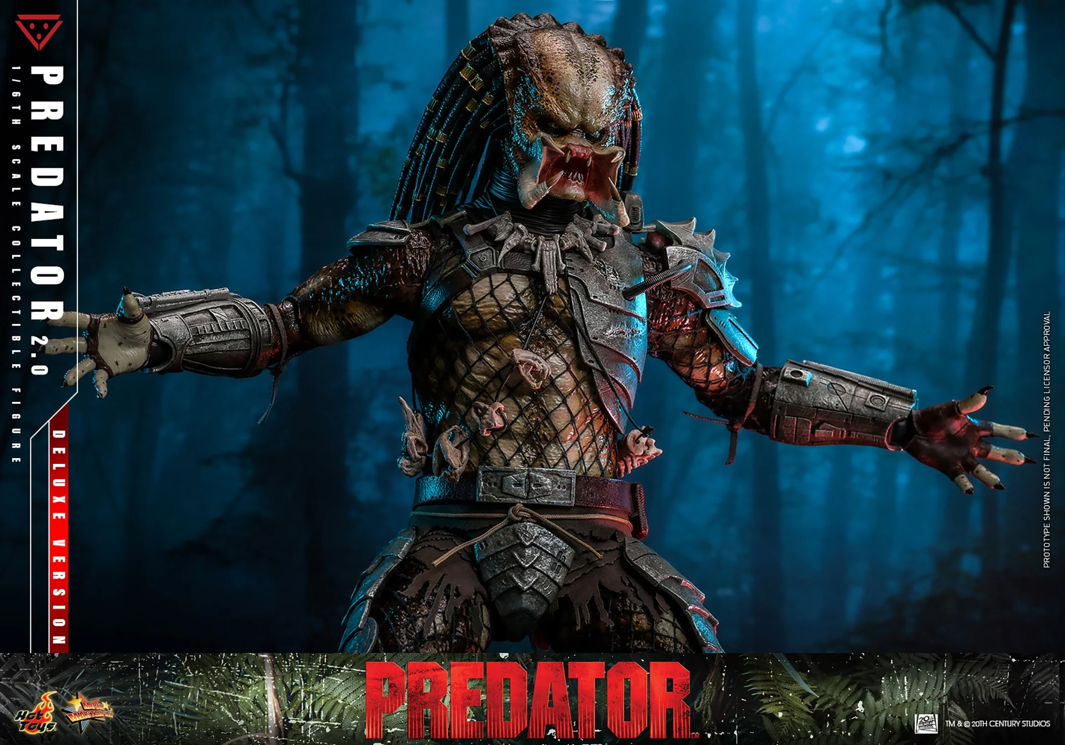 [PREORDER] Predator (2.0) Deluxe Version Sixth Scale Collectible Figure – Predator (1987) (Hot Toys) | Heroes World - Image 17