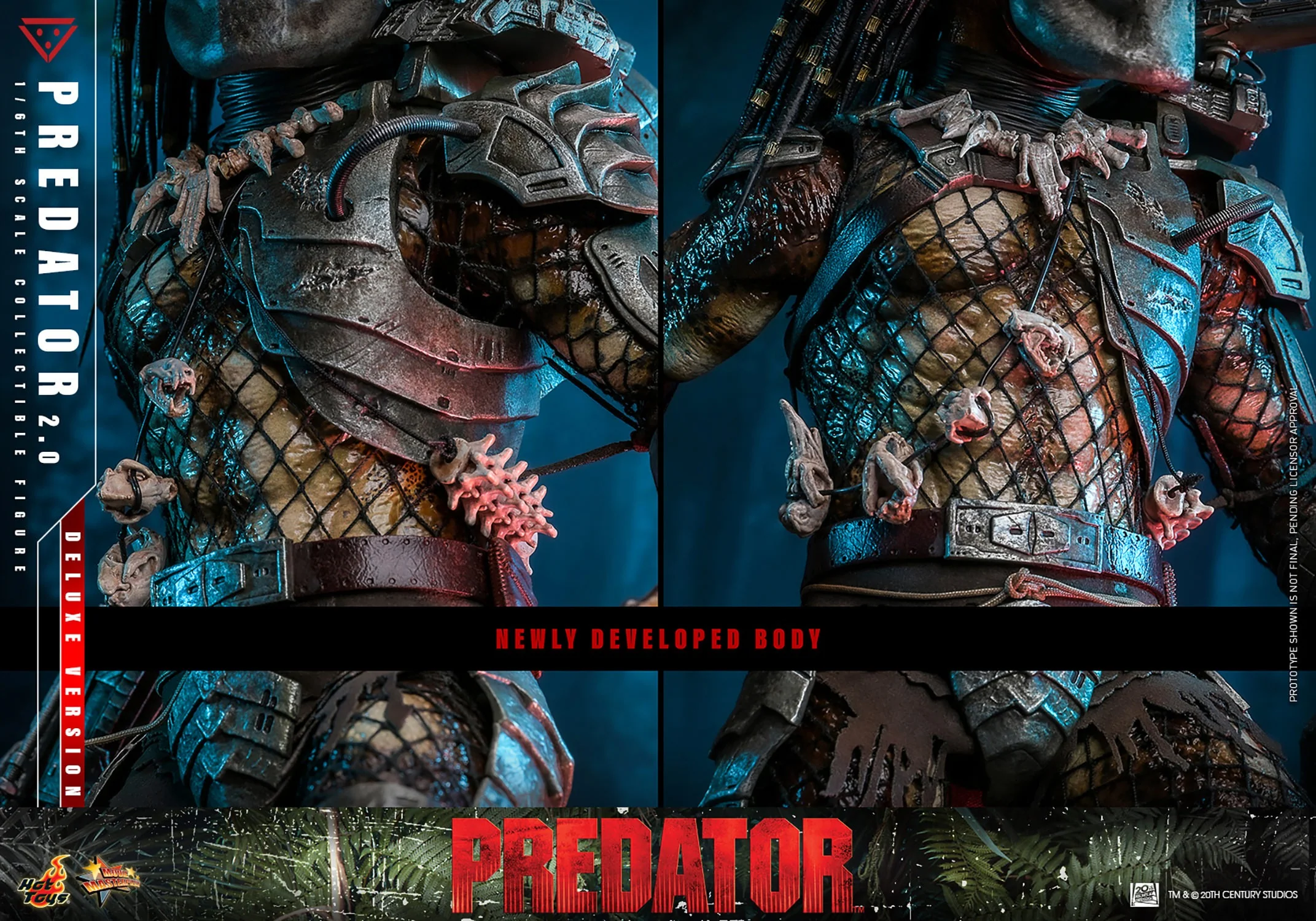 [PREORDER] Predator (2.0) Deluxe Version Sixth Scale Collectible Figure – Predator (1987) (Hot Toys) | Heroes World - Image 19