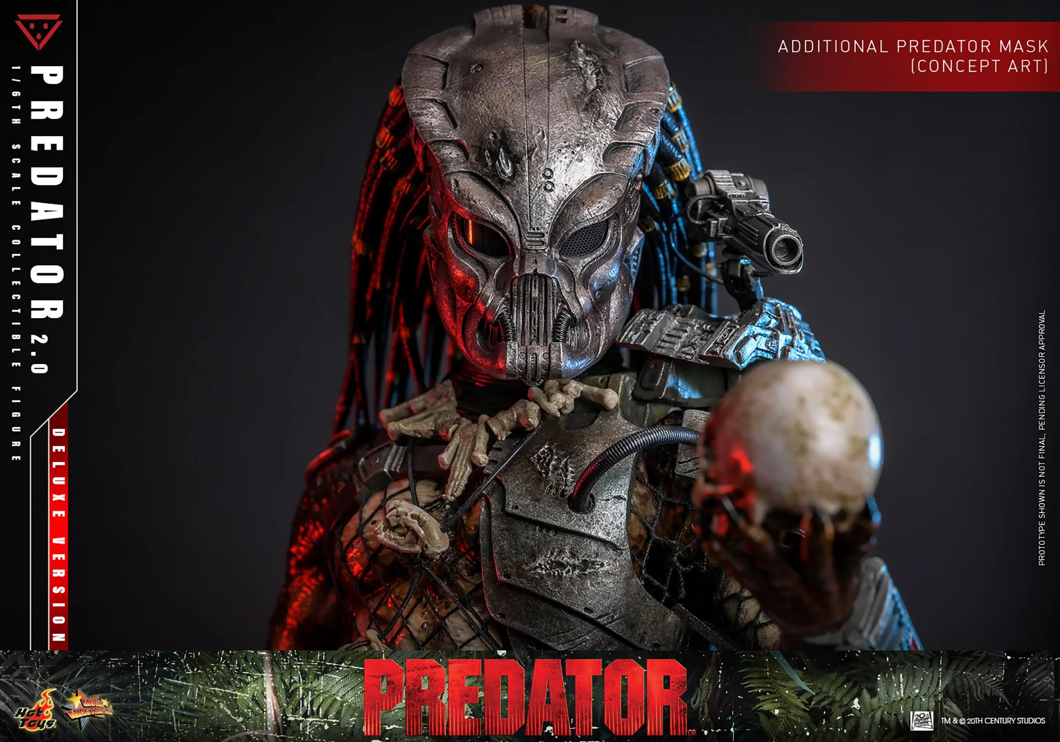 [PREORDER] Predator (2.0) Deluxe Version Sixth Scale Collectible Figure – Predator (1987) (Hot Toys) | Heroes World - Image 23
