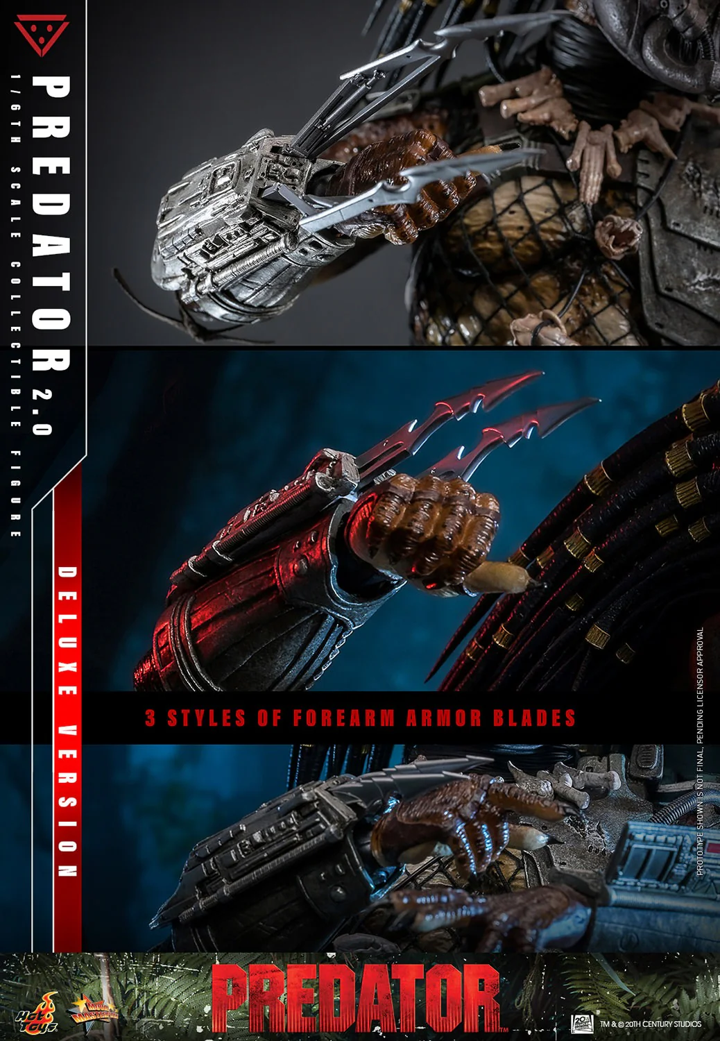[PREORDER] Predator (2.0) Deluxe Version Sixth Scale Collectible Figure – Predator (1987) (Hot Toys) | Heroes World - Image 5