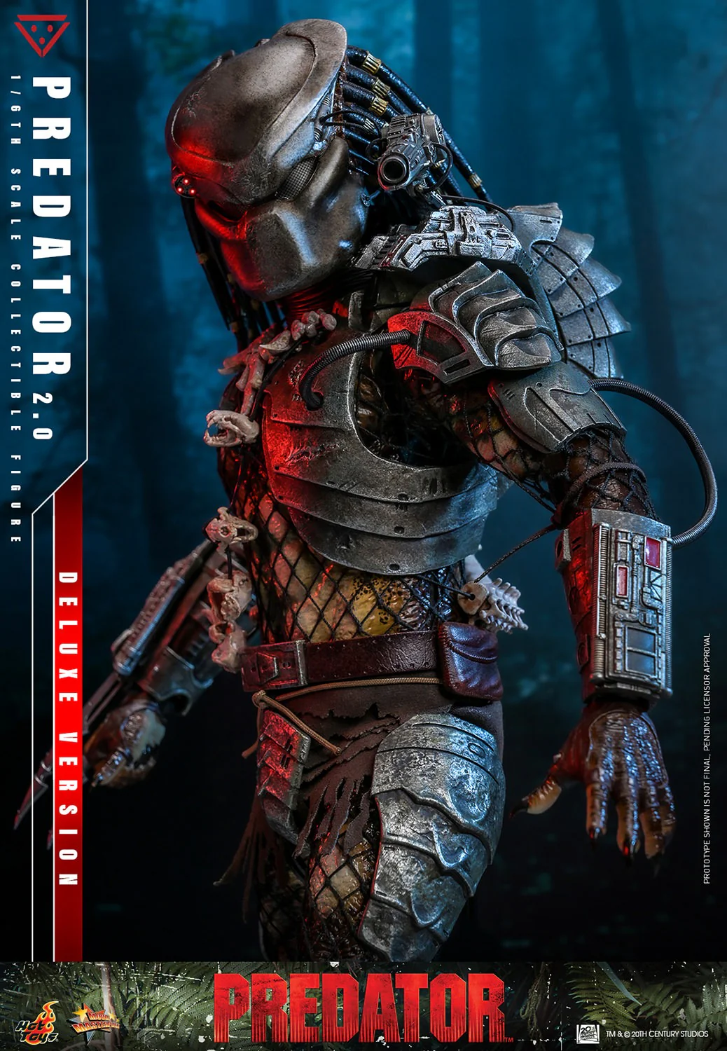 [PREORDER] Predator (2.0) Deluxe Version Sixth Scale Collectible Figure – Predator (1987) (Hot Toys) | Heroes World - Image 6