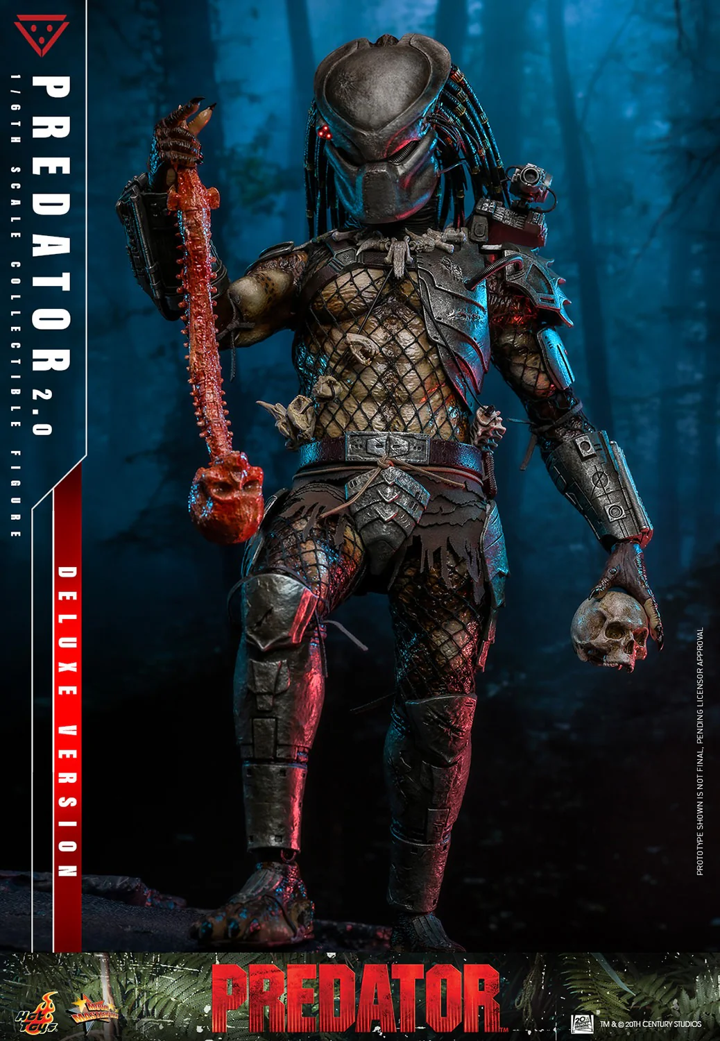 [PREORDER] Predator (2.0) Deluxe Version Sixth Scale Collectible Figure – Predator (1987) (Hot Toys) | Heroes World - Image 7