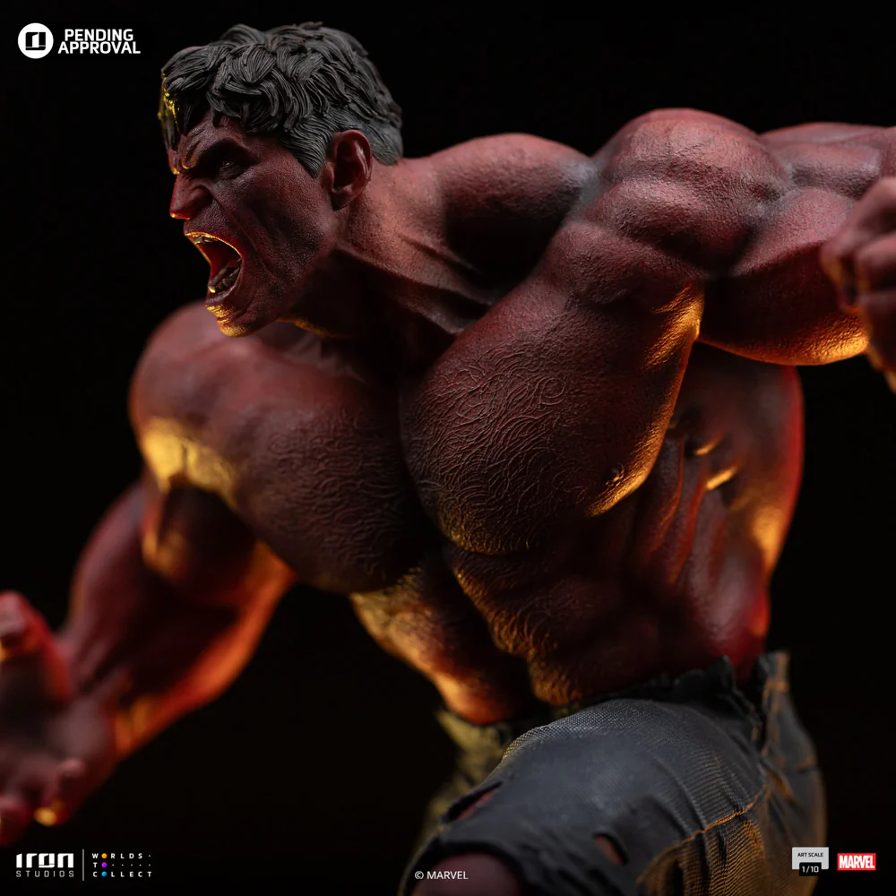 [PREORDER] Red Hulk 1:10 Scale Statue - Image 4
