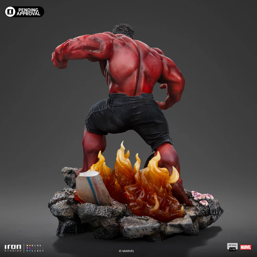 [PREORDER] Red Hulk 1:10 Scale Statue - Image 8