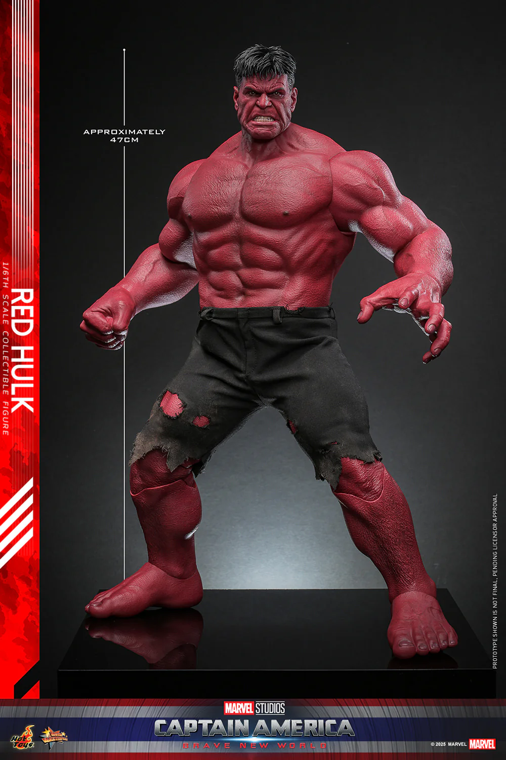 [PREORDER] Red Hulk Sixth Scale Figure - Image 10
