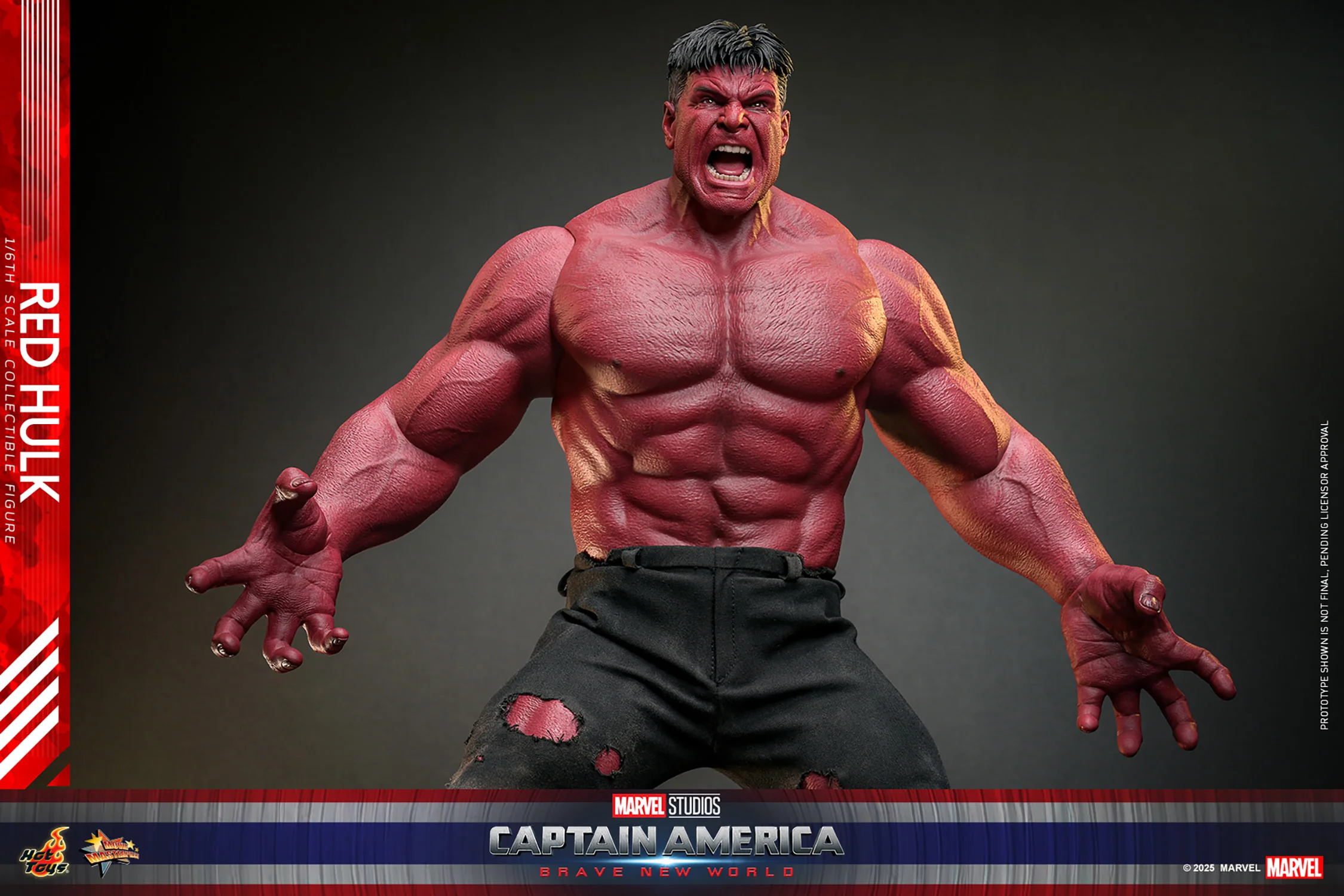 [PREORDER] Red Hulk Sixth Scale Figure - Image 11