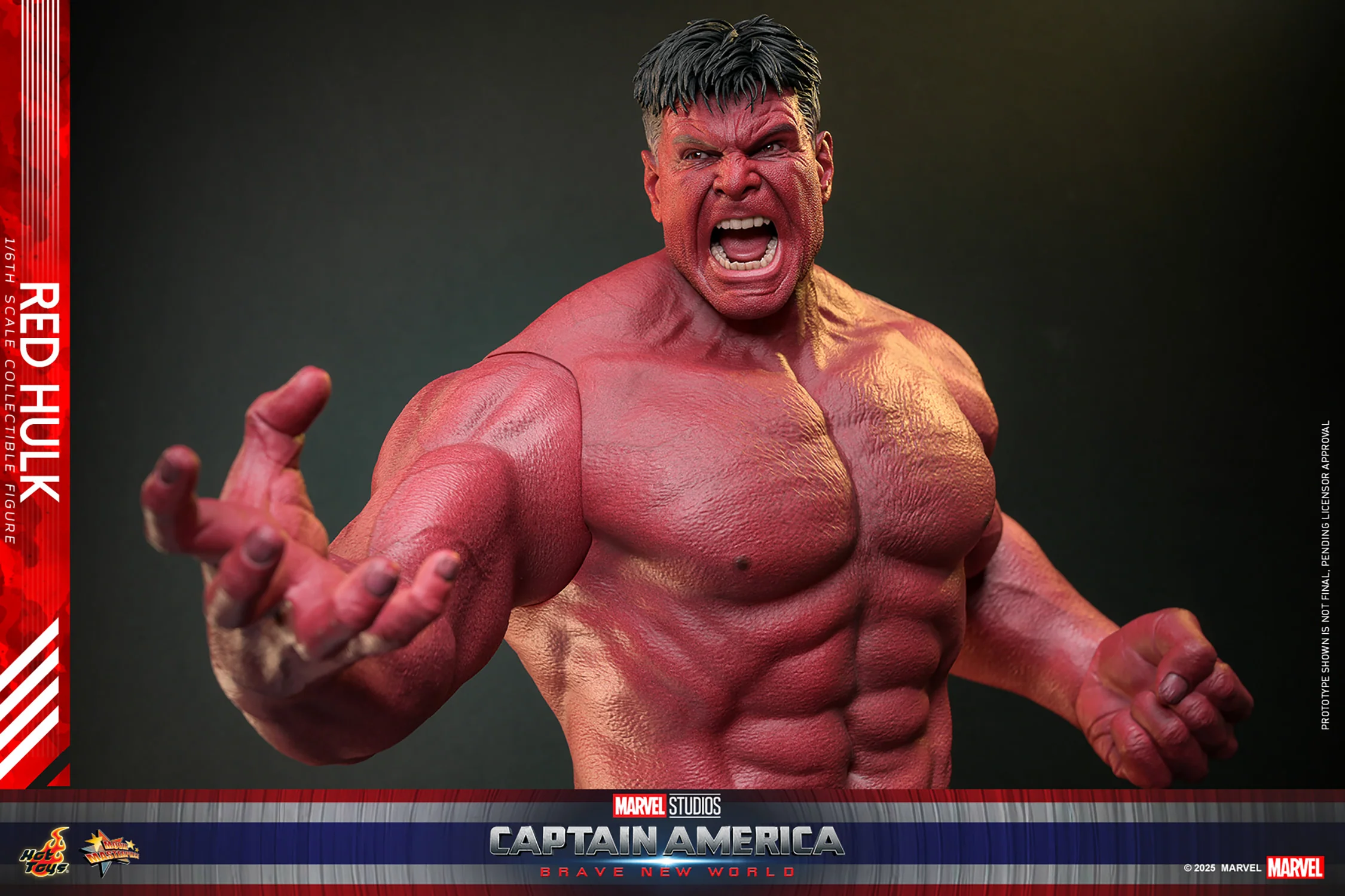 [PREORDER] Red Hulk Sixth Scale Figure - Image 12