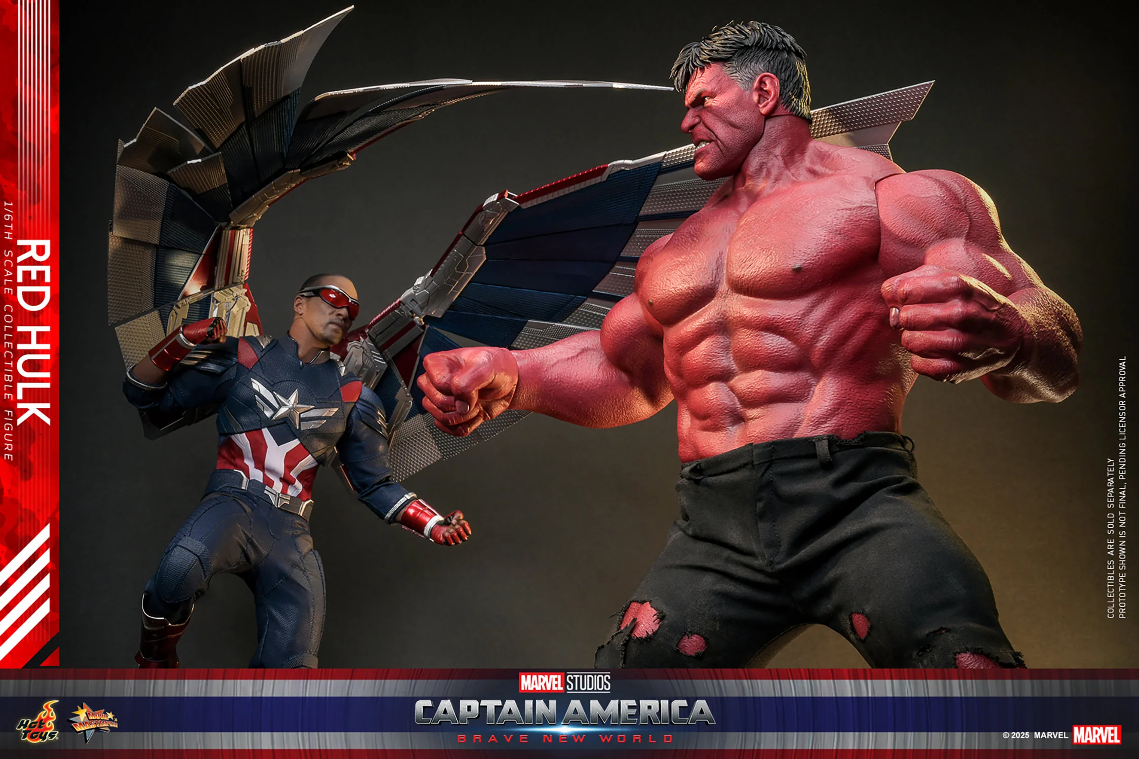 [PREORDER] Red Hulk Sixth Scale Figure - Image 14