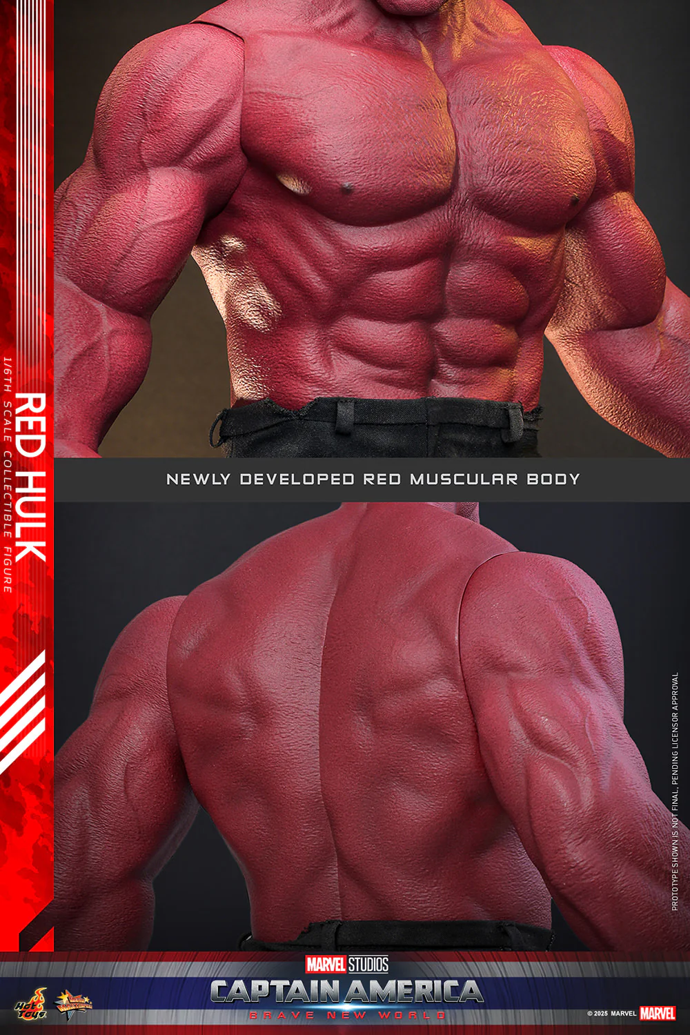 [PREORDER] Red Hulk Sixth Scale Figure - Image 18