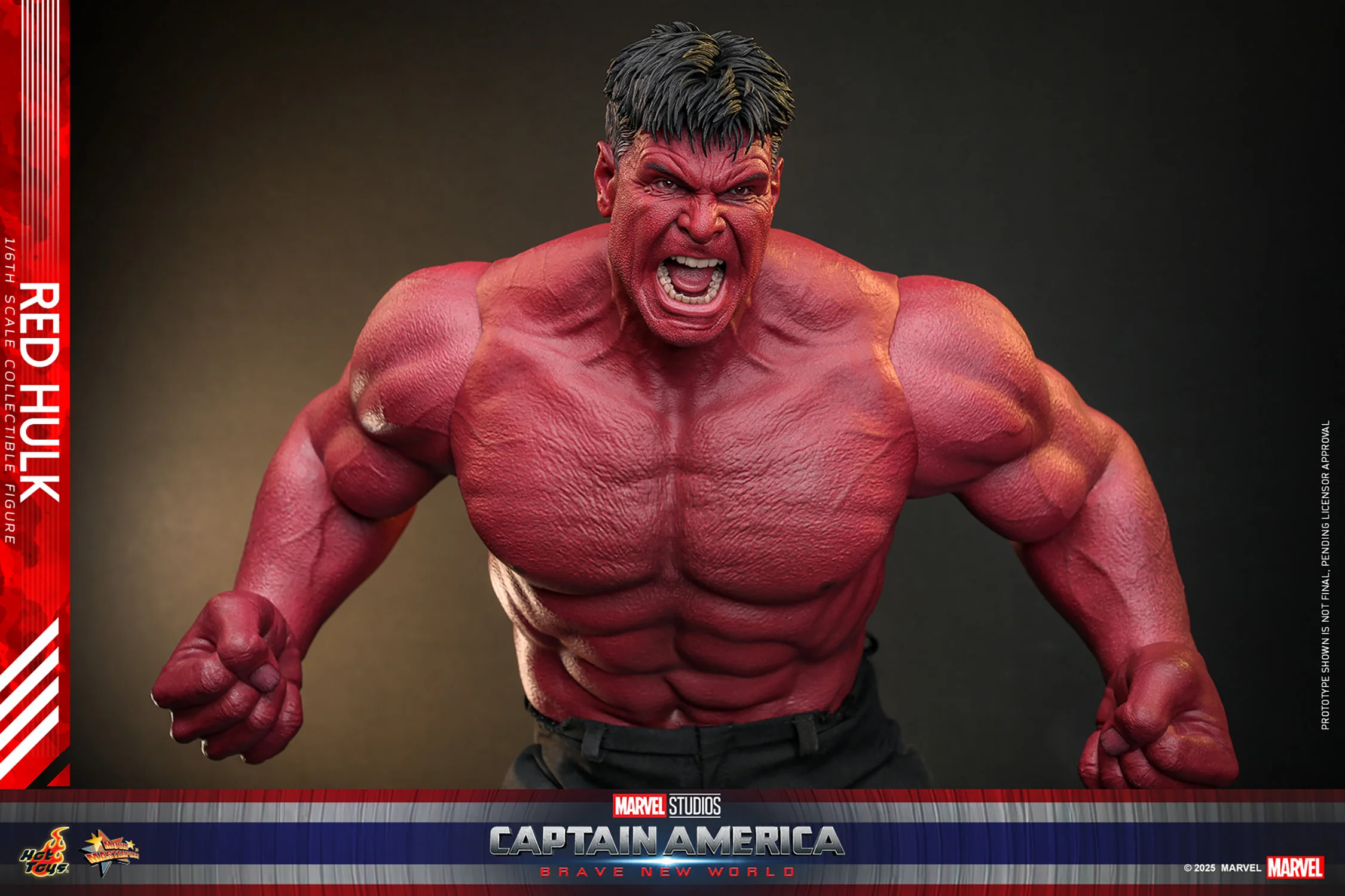 [PREORDER] Red Hulk Sixth Scale Figure - Image 3