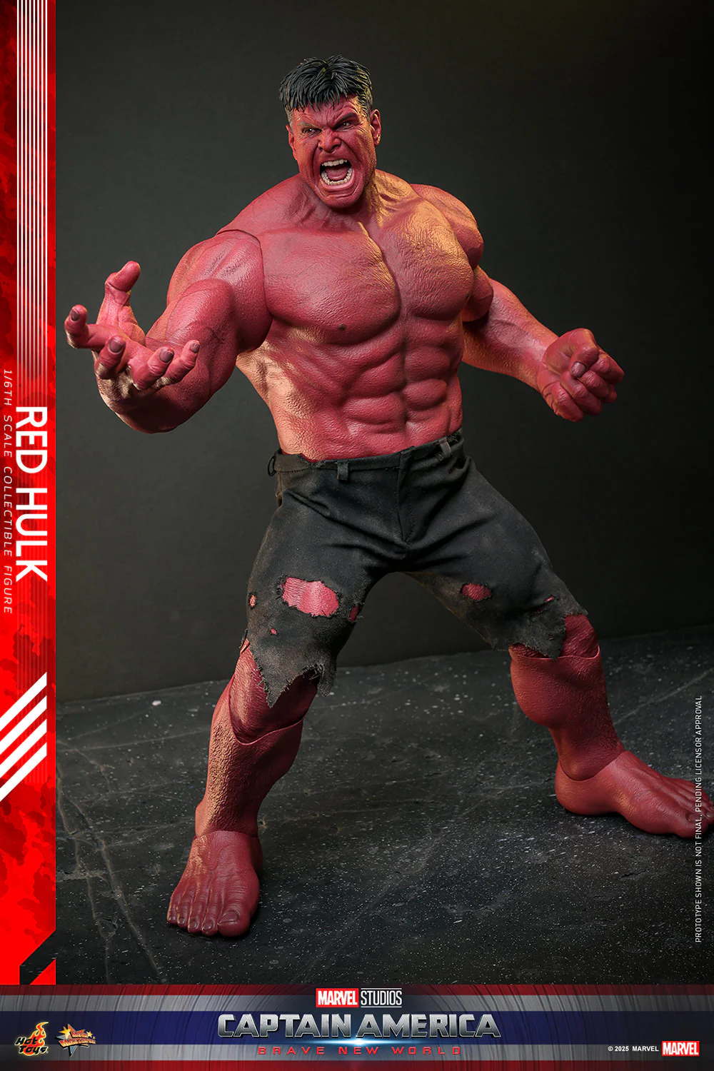 [PREORDER] Red Hulk Sixth Scale Figure - Image 8