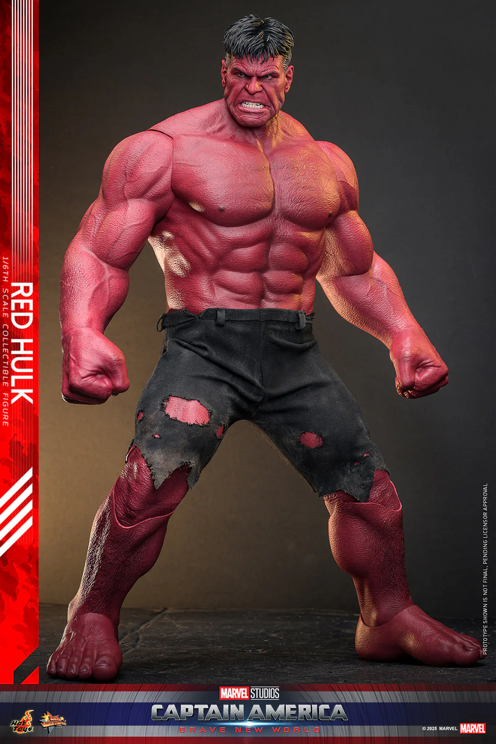 [PREORDER] Red Hulk Sixth Scale Figure - Image 9