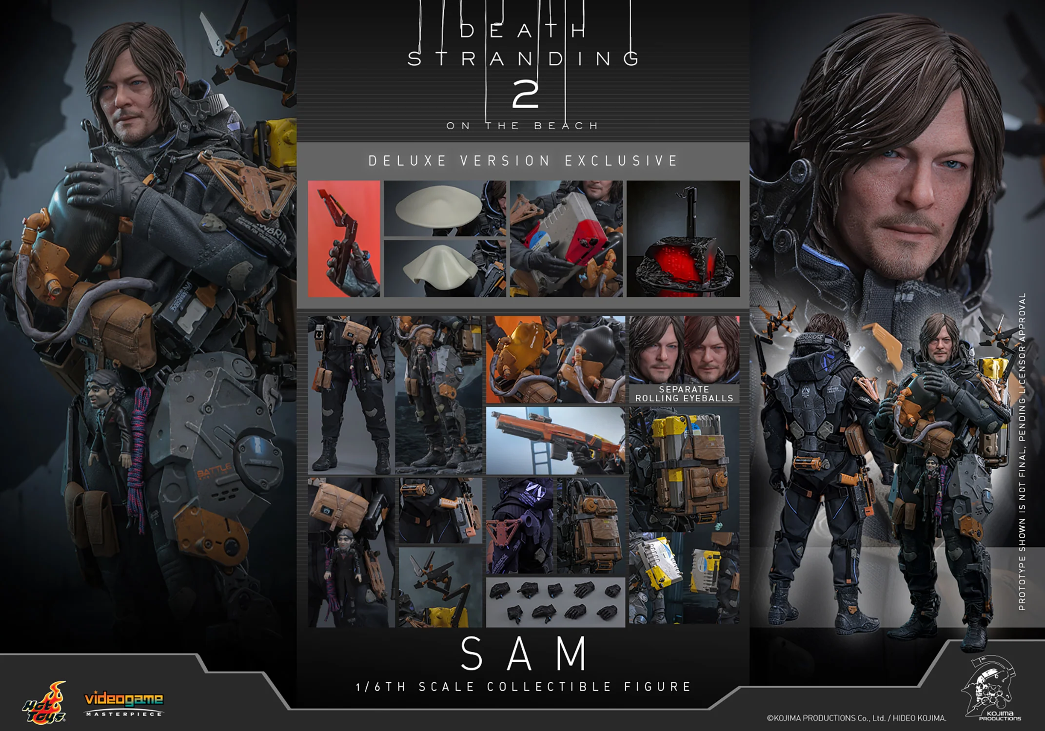 [PREORDER] Sam (Deluxe Version) From Death Stranding 2 Sixth Scale Figure - Image 23