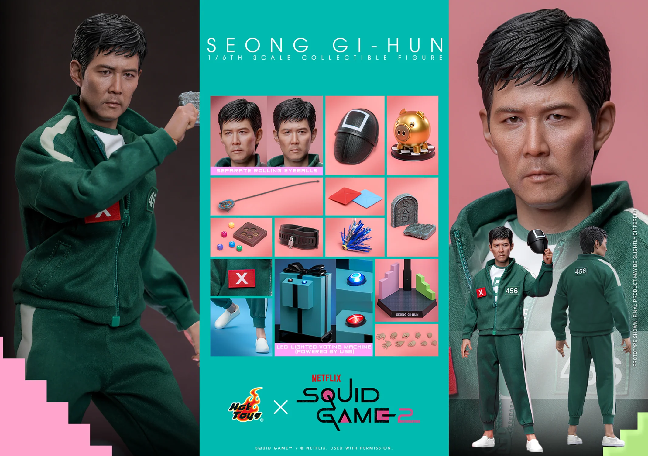 [PREORDER]  Seong Gi-hun Sixth Scale Figure - Image 20