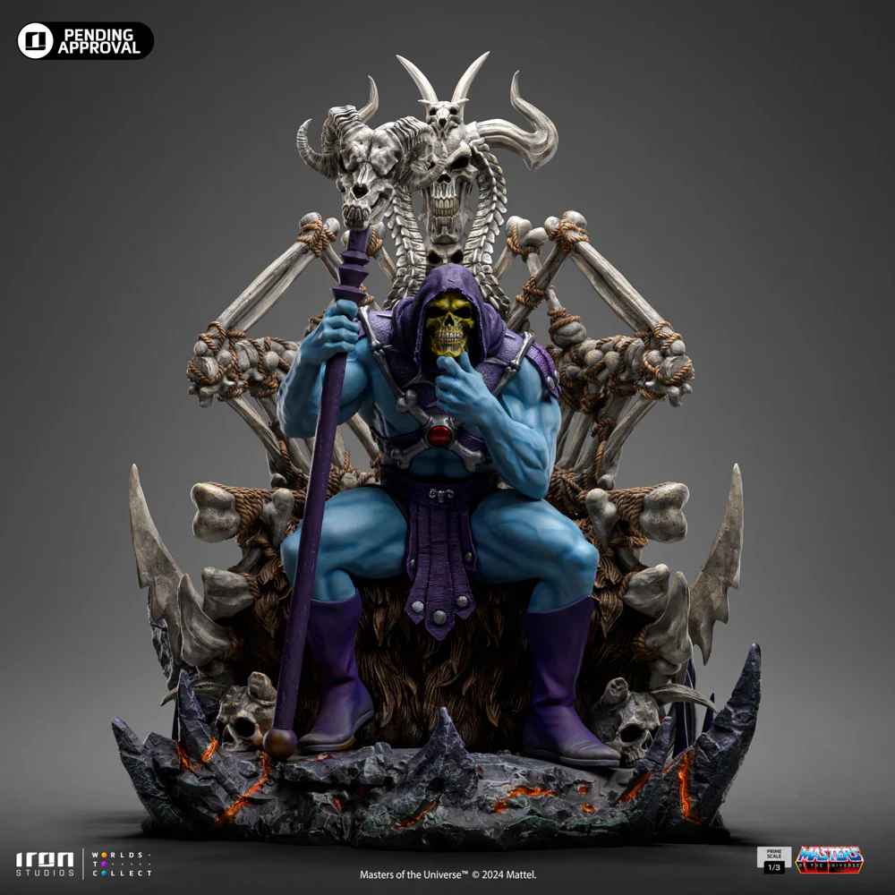 [PREORDER] Skeletor on Throne 1:3 Scale Statue - Image 5