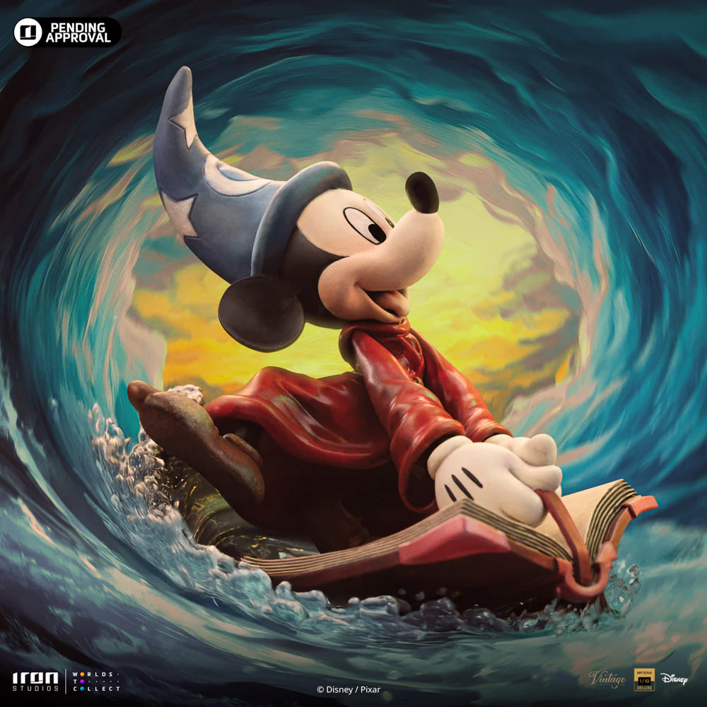 [PREORDER] Sorcerer Mickey Deluxe 1:10 Scale Statue