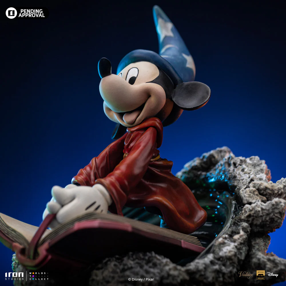 [PREORDER] Sorcerer Mickey Deluxe 1:10 Scale Statue - Image 3
