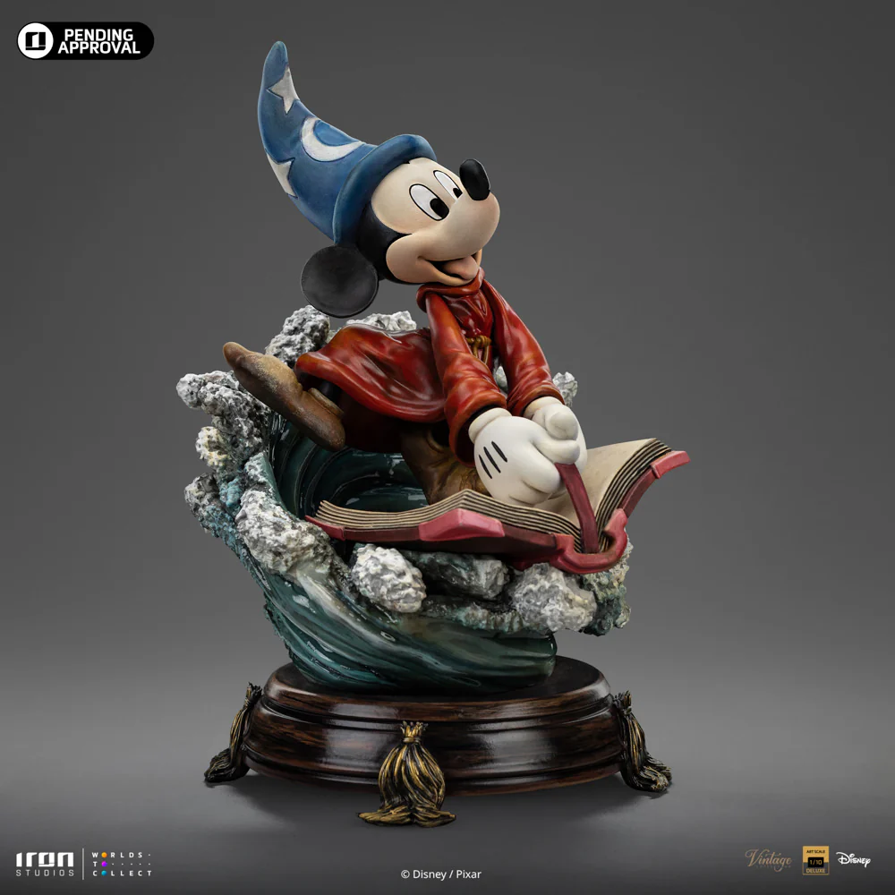 [PREORDER] Sorcerer Mickey Deluxe 1:10 Scale Statue - Image 5
