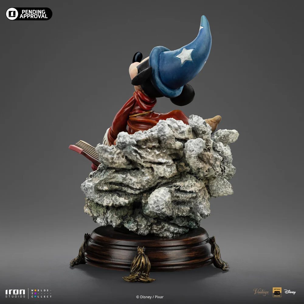[PREORDER] Sorcerer Mickey Deluxe 1:10 Scale Statue - Image 7