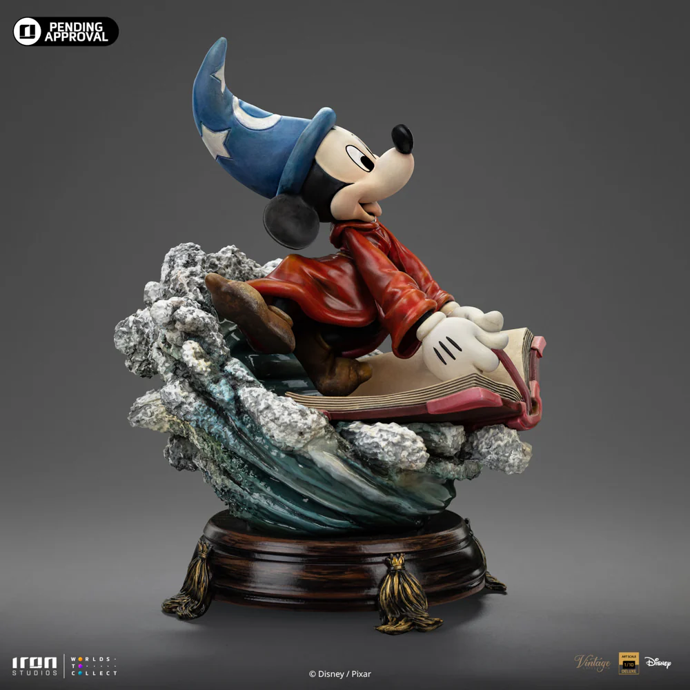 [PREORDER] Sorcerer Mickey Deluxe 1:10 Scale Statue - Image 8
