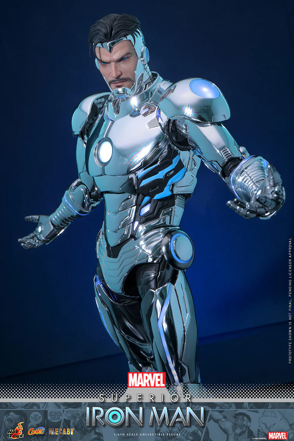 [PREORDER] Superior Iron Man Sixth Scale Figure - Image 12