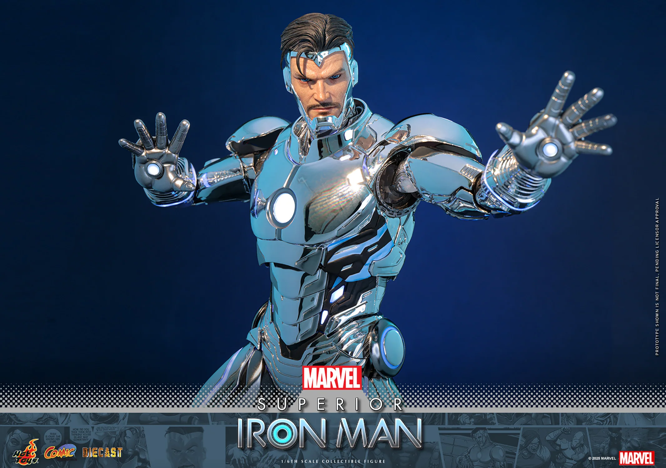 [PREORDER] Superior Iron Man Sixth Scale Figure - Image 13