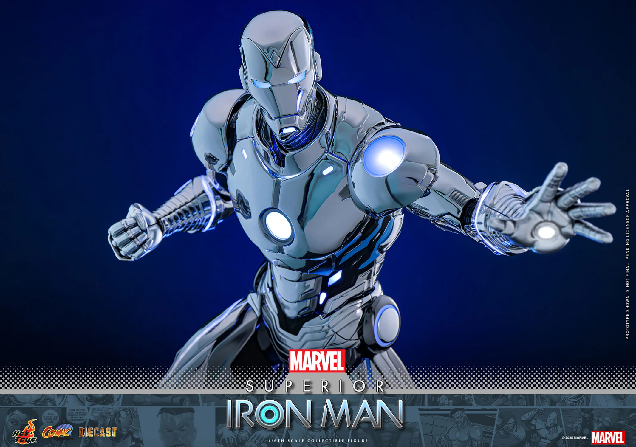 [PREORDER] Superior Iron Man Sixth Scale Figure - Image 14
