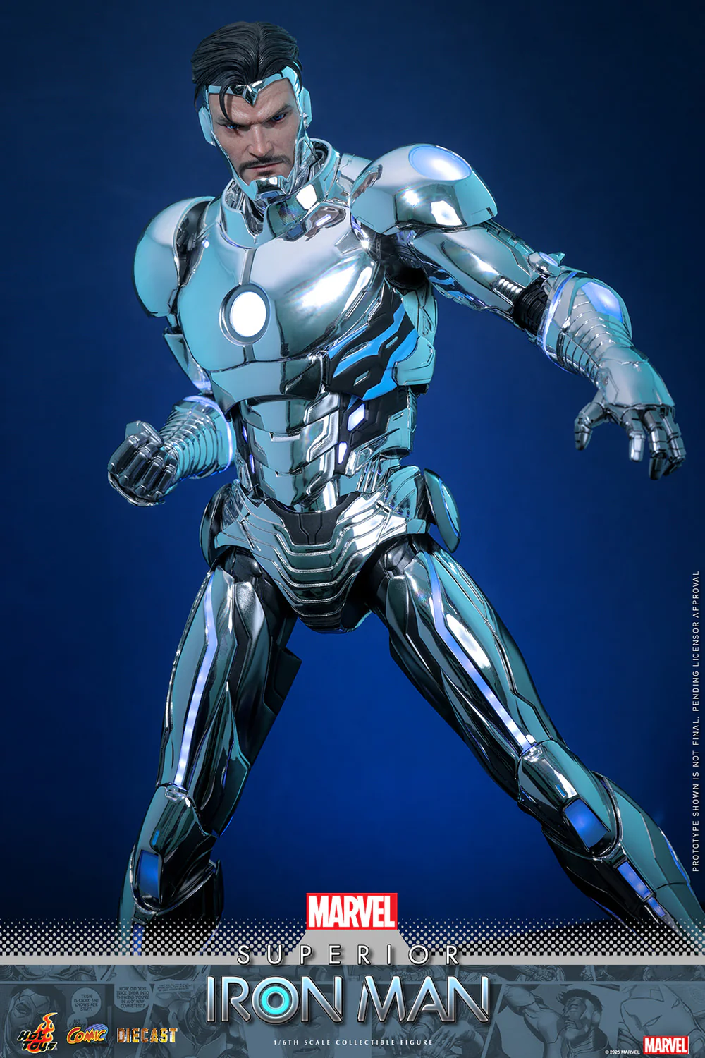 [PREORDER] Superior Iron Man Sixth Scale Figure - Image 6