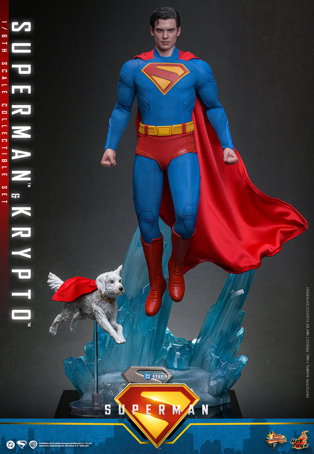 Superman™ & Krypto™ Sixth Scale Figure Set MMS812 | 1/6 Collectible set | Hot Toys - Image 2