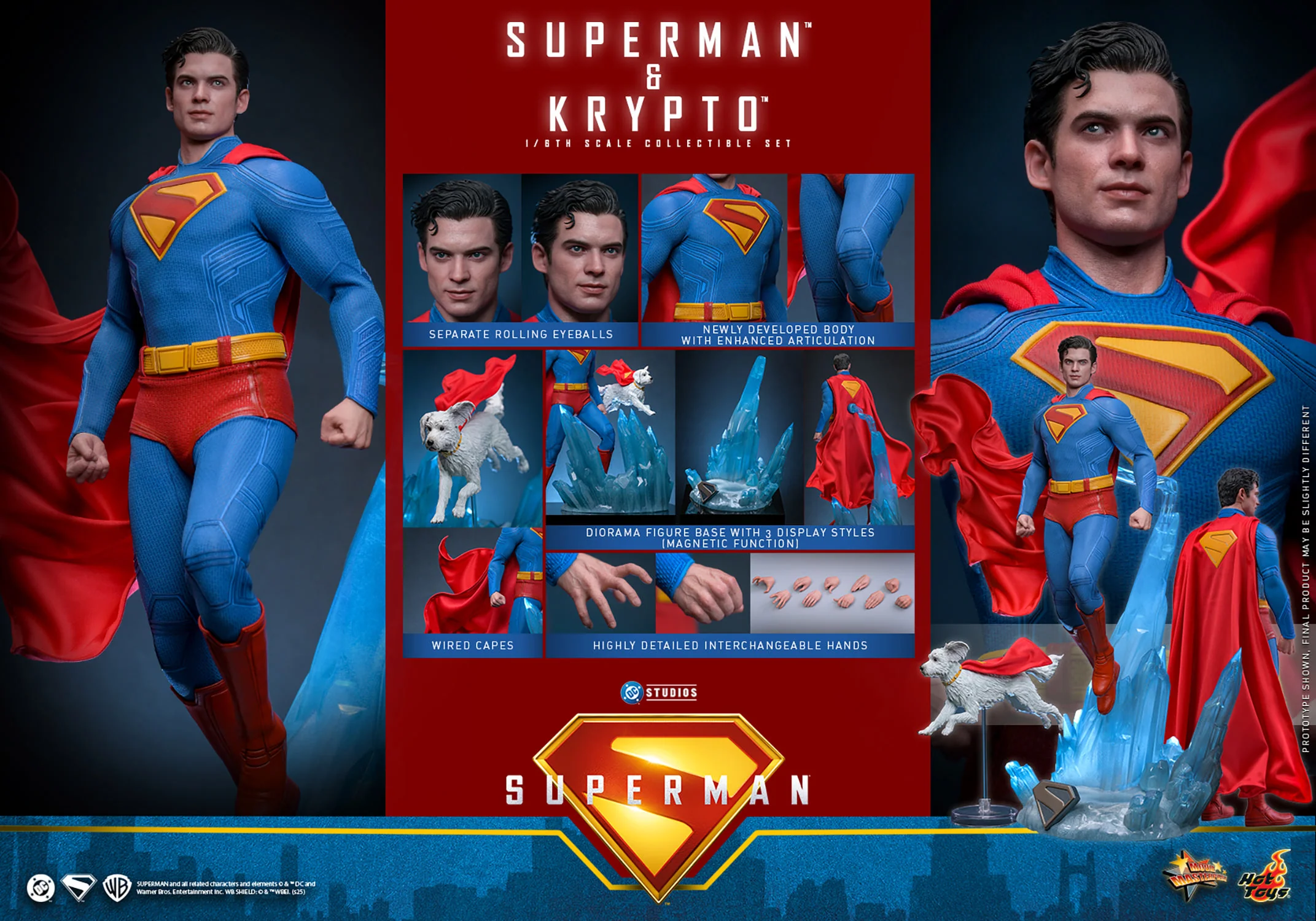 Superman™ & Krypto™ Sixth Scale Figure Set MMS812 | 1/6 Collectible set | Hot Toys - Image 21
