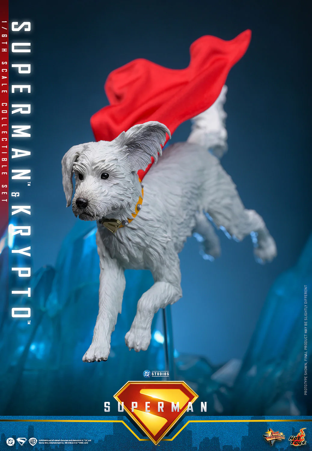 Superman™ & Krypto™ Sixth Scale Figure Set MMS812 | 1/6 Collectible set | Hot Toys - Image 3
