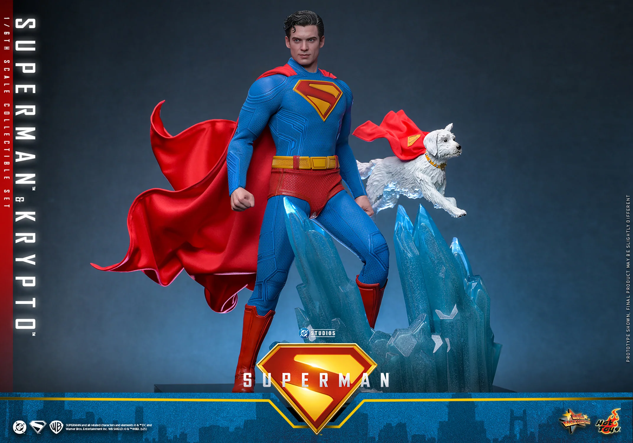 Superman™ & Krypto™ Sixth Scale Figure Set MMS812 | 1/6 Collectible set | Hot Toys - Image 5