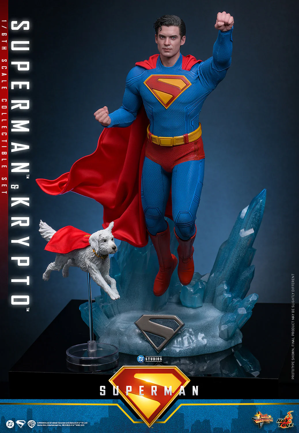 Superman™ & Krypto™ Sixth Scale Figure Set MMS812 | 1/6 Collectible set | Hot Toys - Image 6