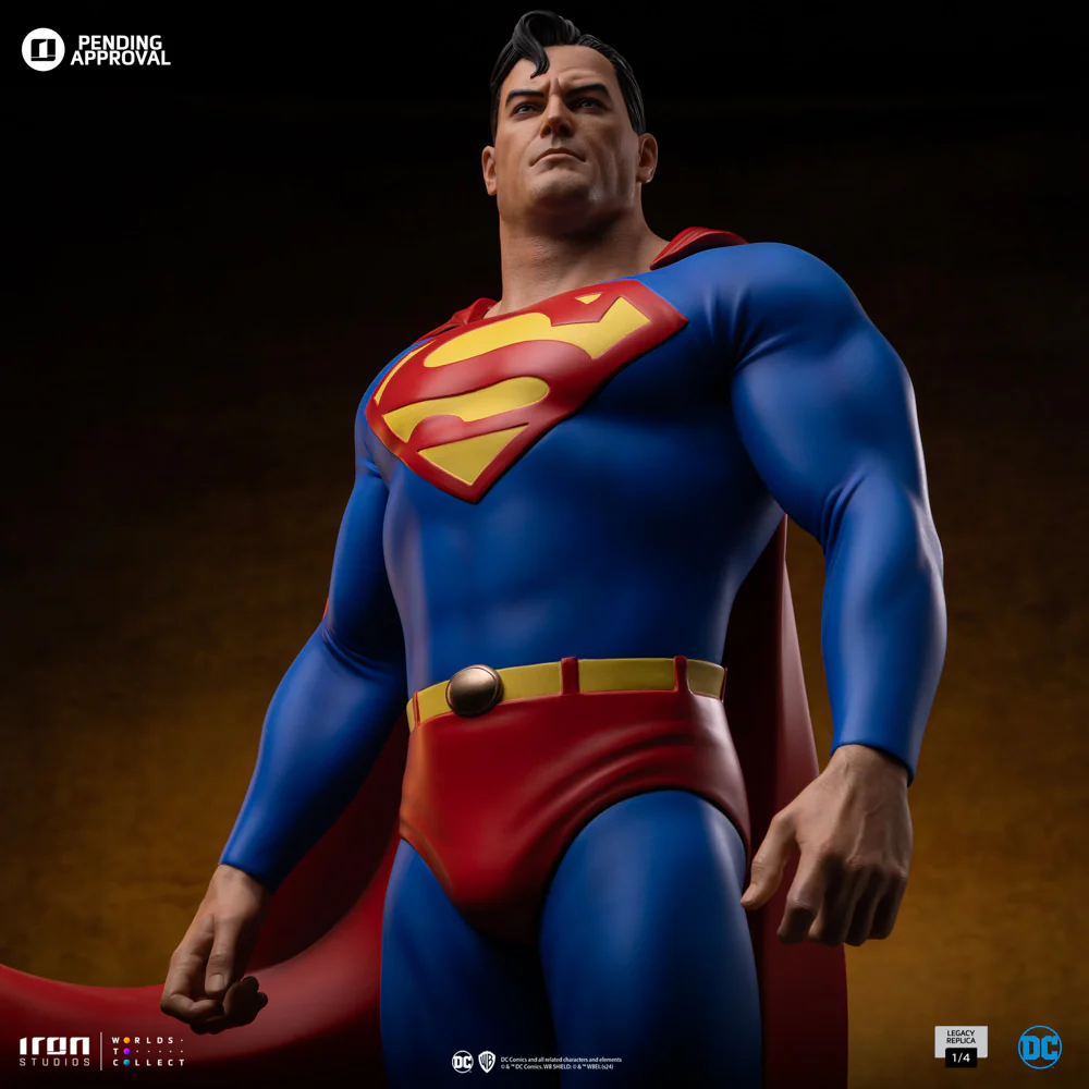 [PREORDER] Superman DC Trinity Quarter Scale Statue - Image 9