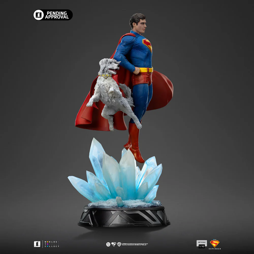 Superman & Krypto 1:10 Scale Statue - Image 10
