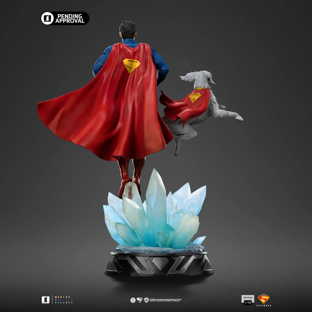 Superman & Krypto 1:10 Scale Statue - Image 11