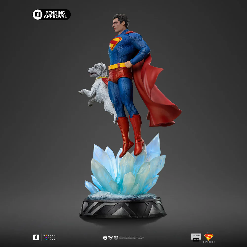 Superman & Krypto 1:10 Scale Statue - Image 9